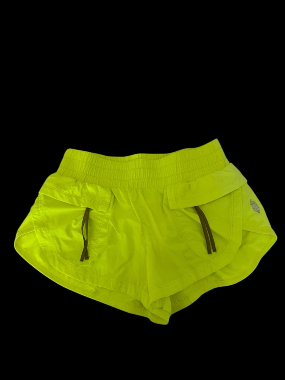 Free People FP movement Above And Beyond Shorts - Highlighter Yellow Size XS - Picture 5 of 14